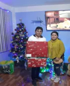 Entrega de canastas navideñas a trabajadores y sus familias (3)